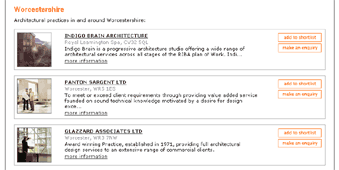 Additional Search Result Region