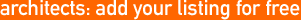 architects: add your listing